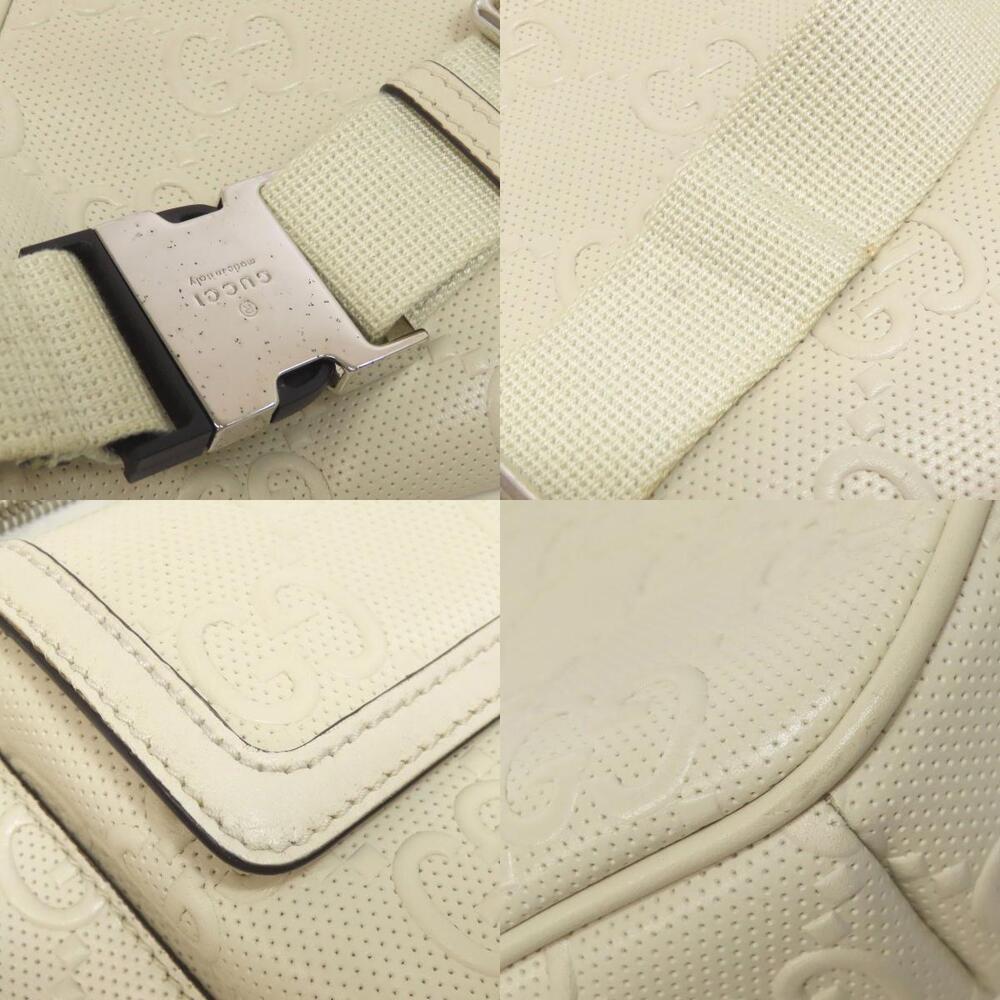 Gucci GG Embossed Body Bum Crossbody Belt Bag Calfskin - Picture 9 of 11